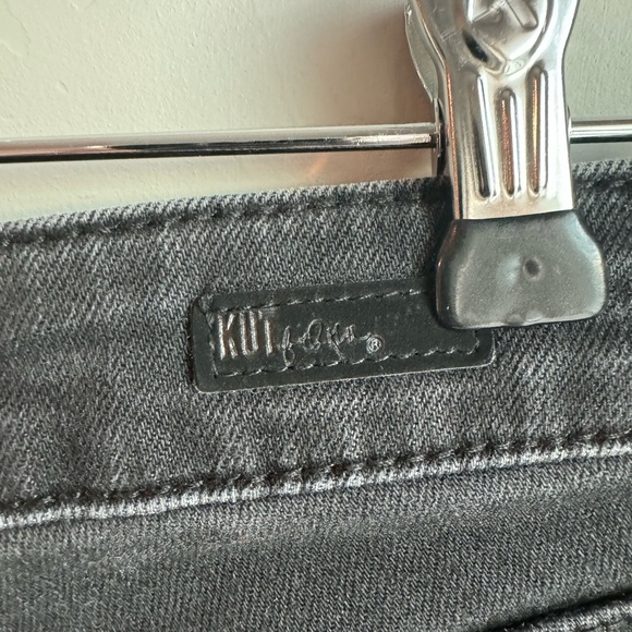 KUT from the Kloth black denim shorts - 6 - Picture 4 of 6